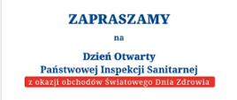 Dzień Otwarty Państwowej Inspekcji Sanitarnej