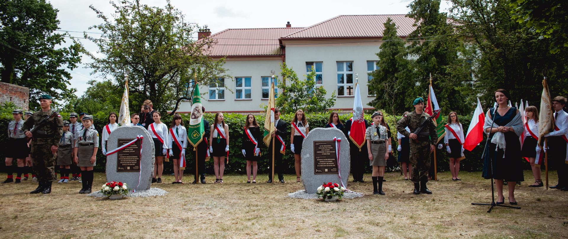 Upamiętnienie Jadwigi Długoborskiej i Lucyny Radziejowskiej Fot. Instytut Pileckiego