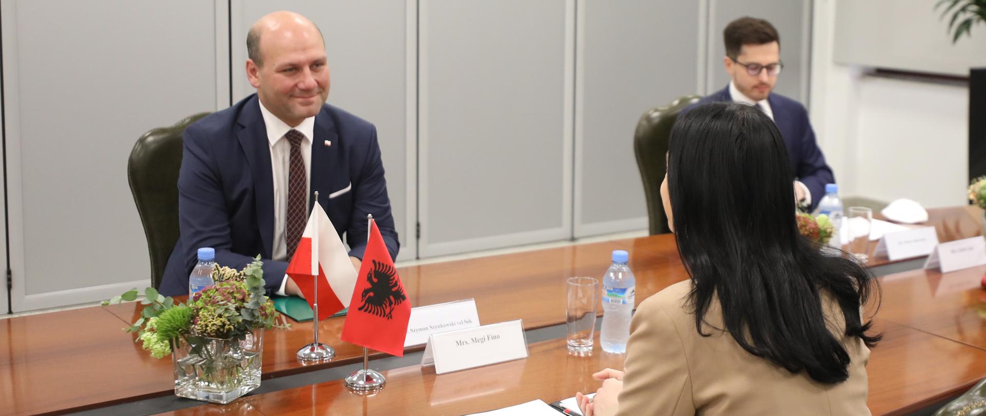 Political consultations with Albanian Deputy Minister for Europe and Foreign Affairs Megi Fino 