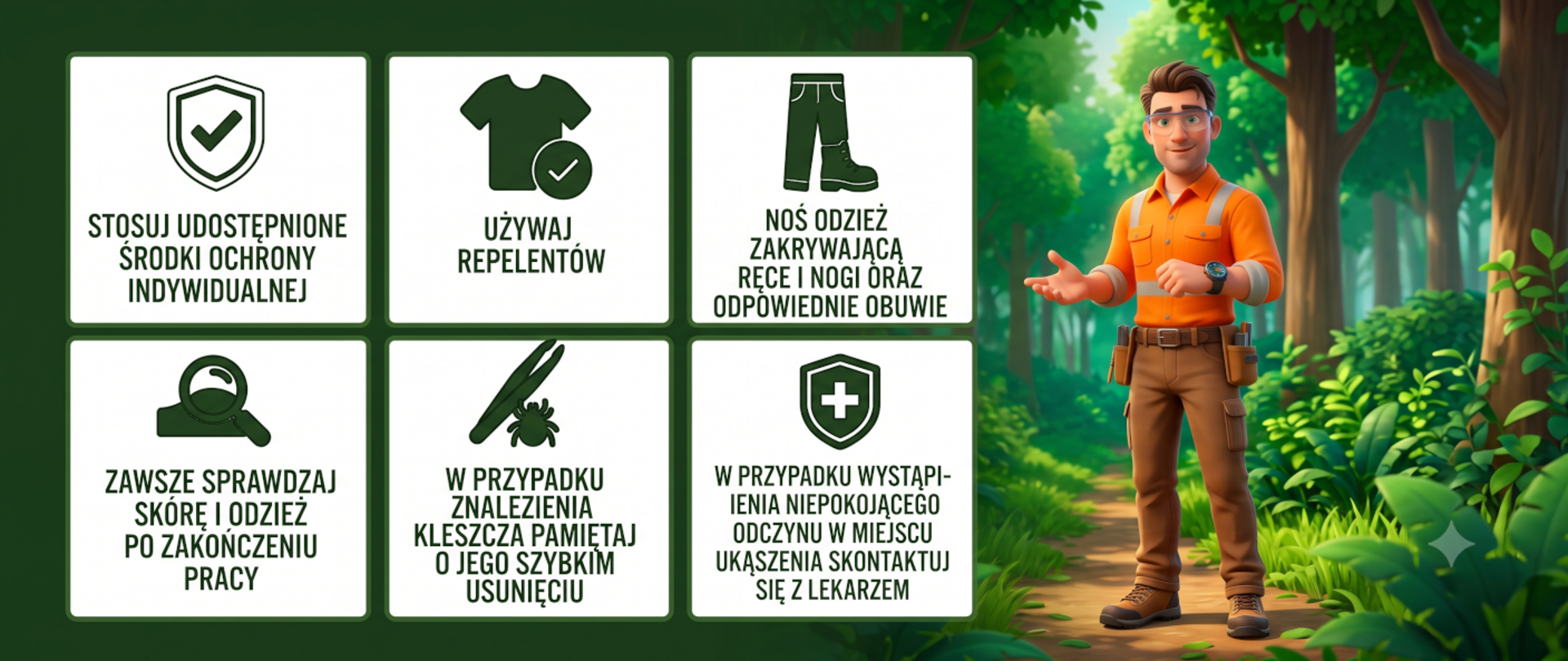 Praca w terenie a zagrożenie ze strony insektów – obowiązki pracodawcy i pracownika