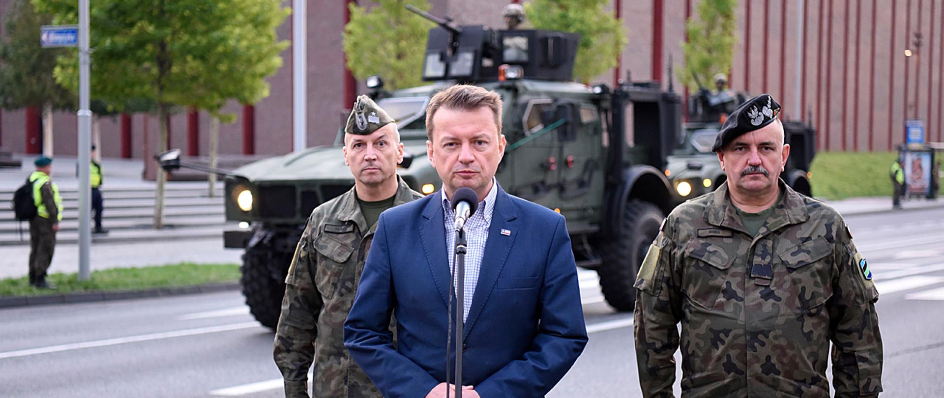 próba do defilady Wierni Polsce 