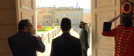 Ceremonia złożenia listów uwierzytelniających Prezydentowi Kolumbii Iván Duque Márquez przez Ambasadora RP Pawła Woźnego