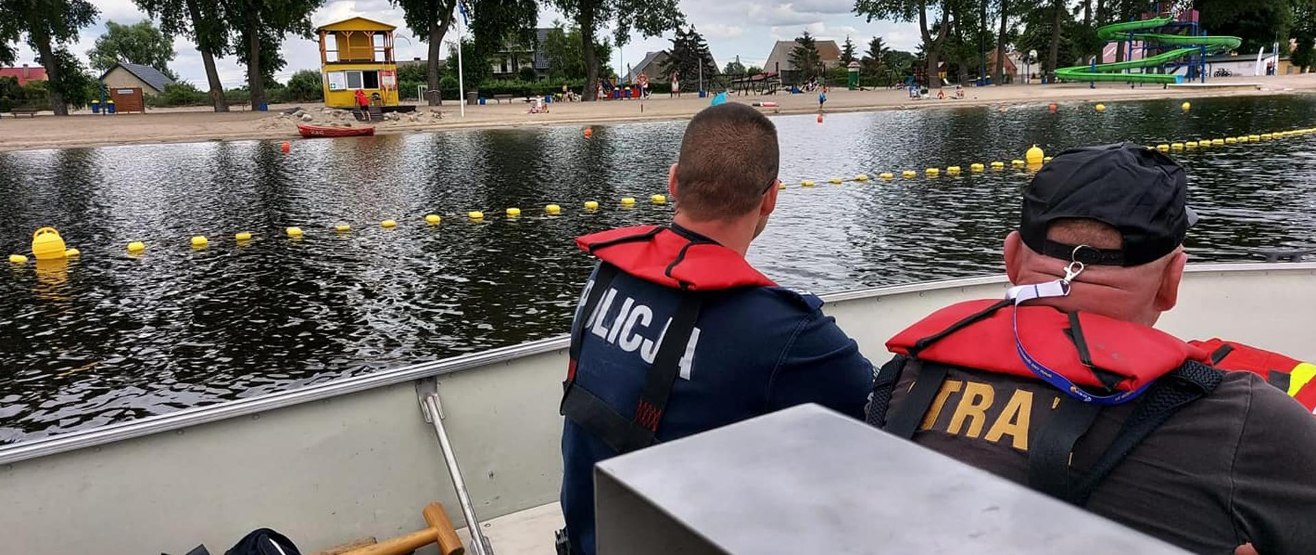 Działania prewencyjno - profilaktyczne nad jeziorem