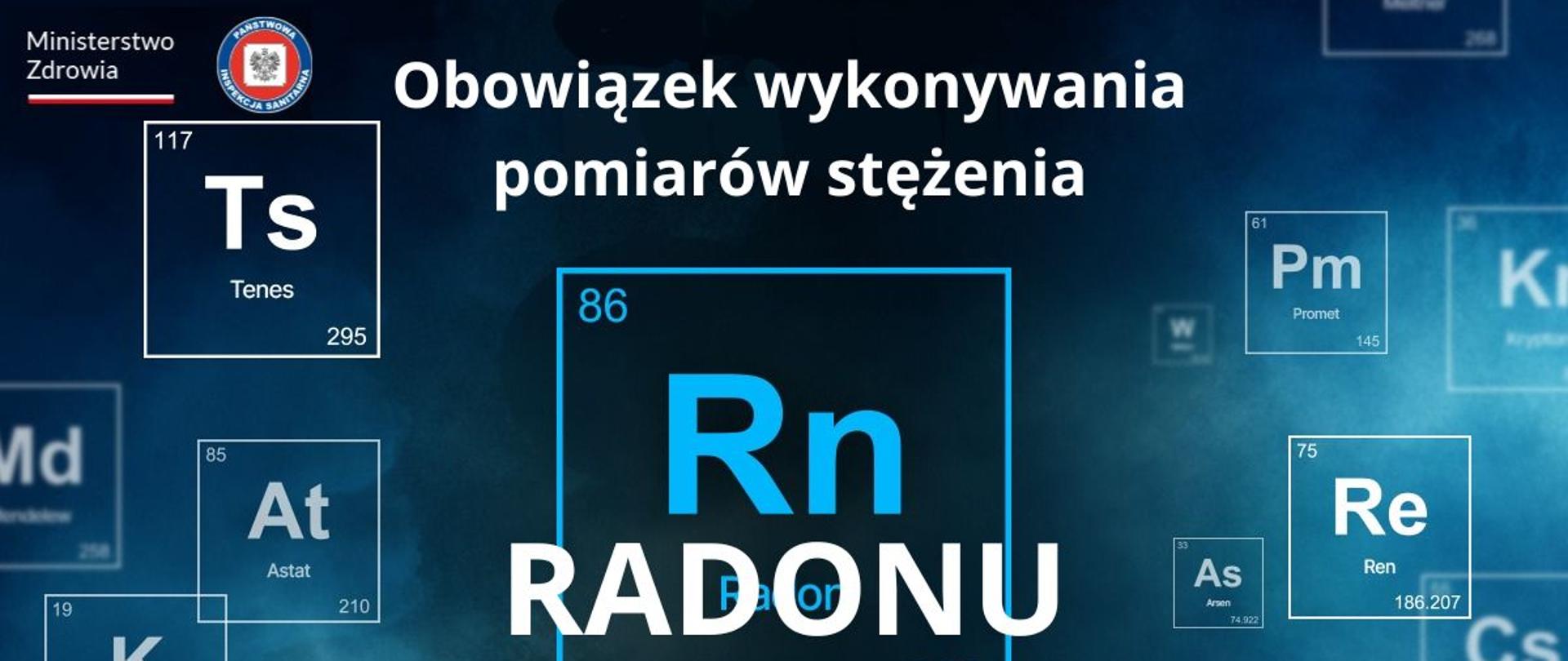 Obowiązek wykonywania pomiarów stężenia radonu