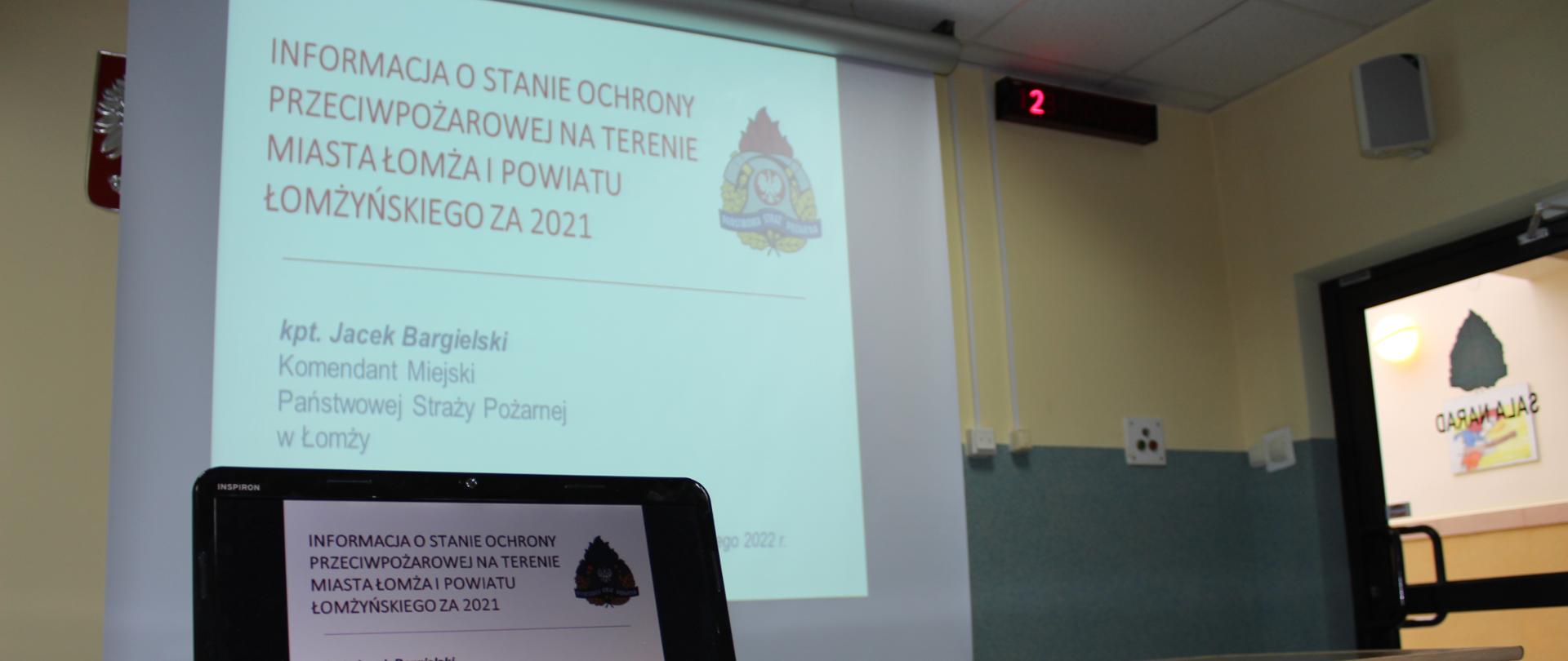 Slajd z prezentacji multimedialnej 