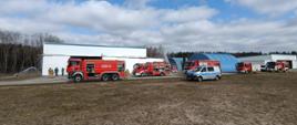 Pożar na Lotnisku Olsztyn – Dajtki – ćwiczenia 