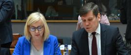 Minister Paulina Hennig-Kloska na Radzie UE ds. Energii