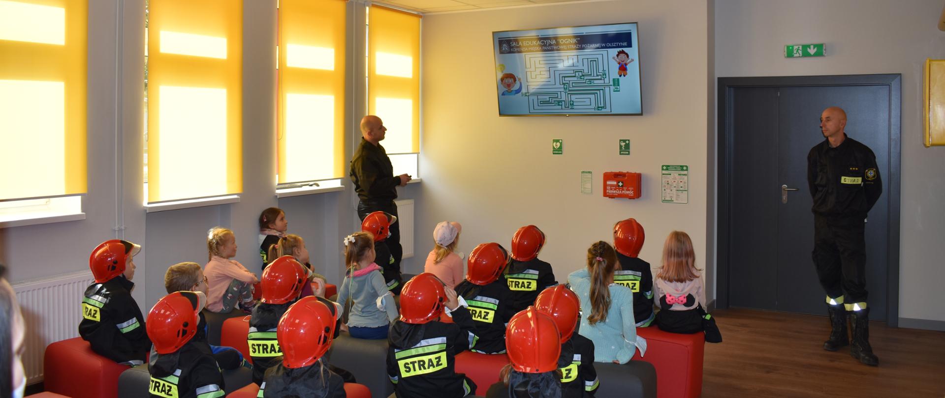 Sala Edukacyjna „OGNIK” w Komendzie Miejskiej PSP w Olsztynie