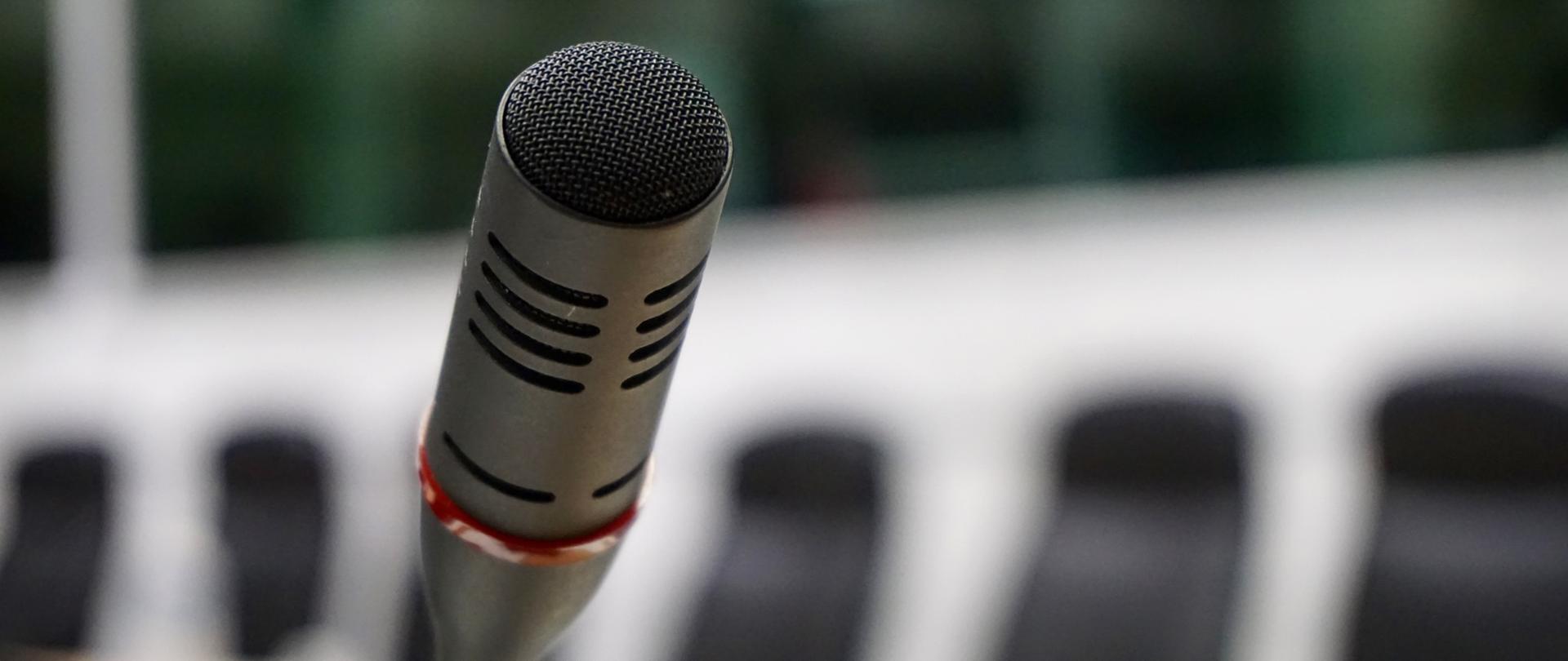 Mikrofon _ sala _ konferencyjna