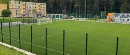Otwarcie boiska piłkarskiego w Czarnej Białostockiej, źródło: Gmina Czarna Białostocka