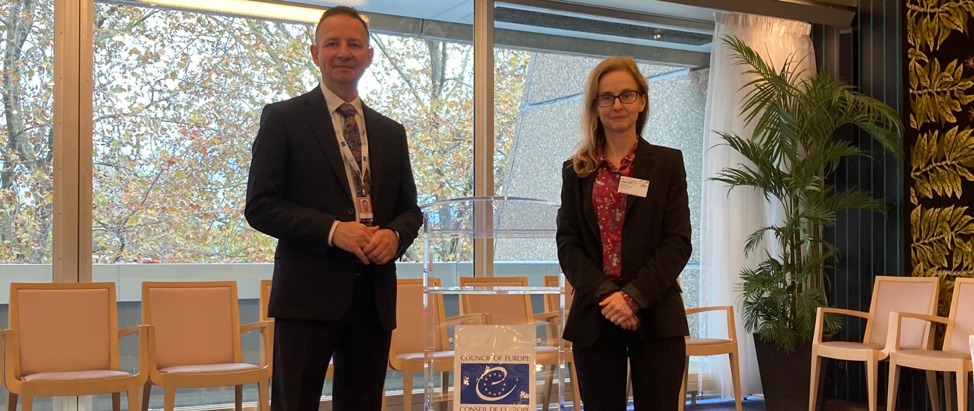 Presentation of Poland's candidate to the board of the Register of Losses Caused by Russian Aggression in Ukraine - prof. Aleksandra Mężykowska. 