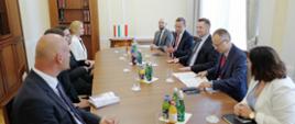 Spotkanie Ministra Edukacji i Nauki z delegacją węgierskiego Instytutu Prawa Porównawczego im. Ferenca Mádla