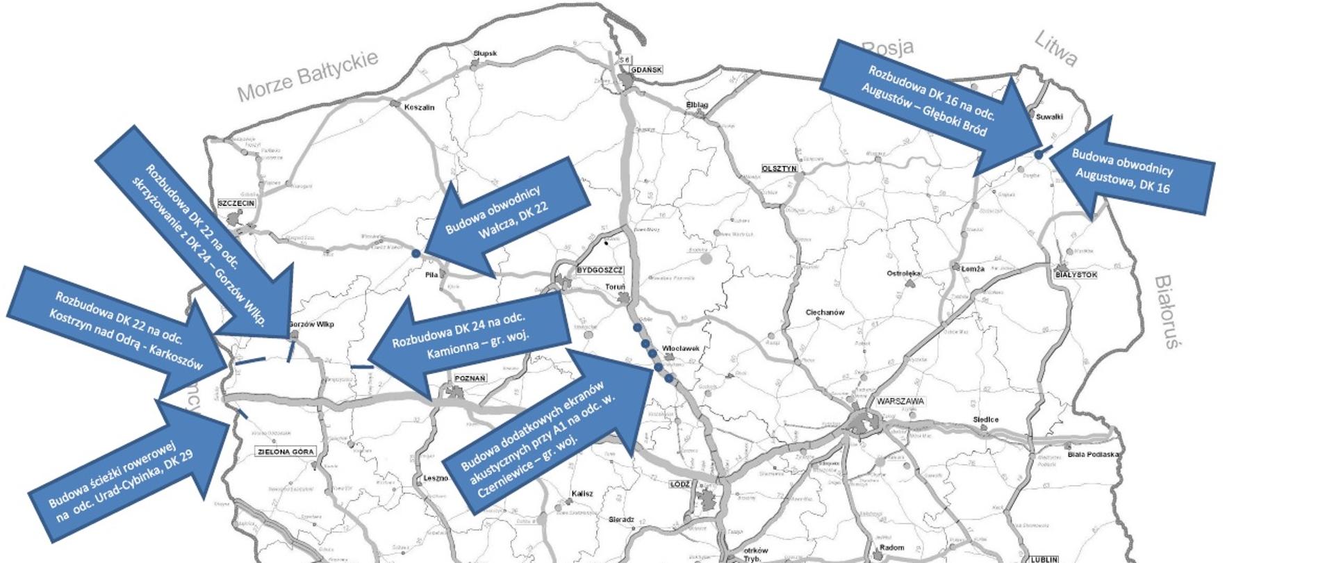 Minister Infrastruktury zatwierdził do realizacji 11 programów inwestycji dla zadań drogowych