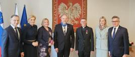 Predsednik Republike Poljske Andrzej Duda podelil visoka državna odlikovanja zaslužnim za krepitev poljsko-slovenskih odnosov