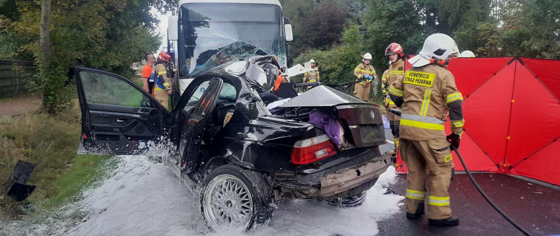 Tragiczny wypadek na trasie Biała Wieś–Lasówki
