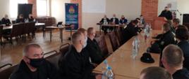 Strażacy uczestniczący w Konsultacjach
