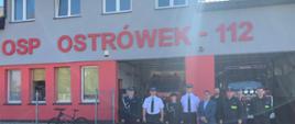 Wizytacja Zastępcy MKW PSP st. bryg. Tomasza Cybuli w OSP Ostrówek