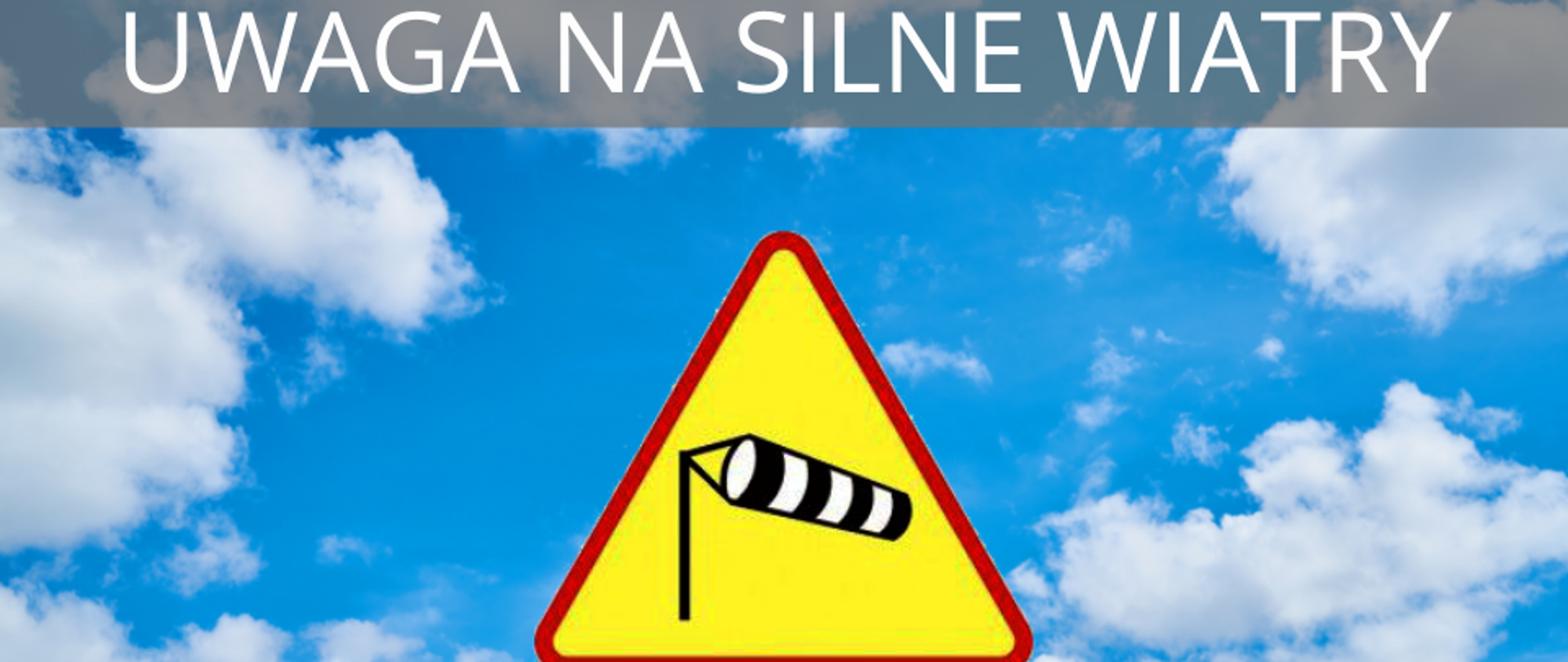 silne wiatry