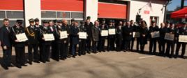 Wręczenie promes na zakup nowych samochodów ratowniczo-gaśniczych dla Jednostek Ochotniczych Straży Pożarnych