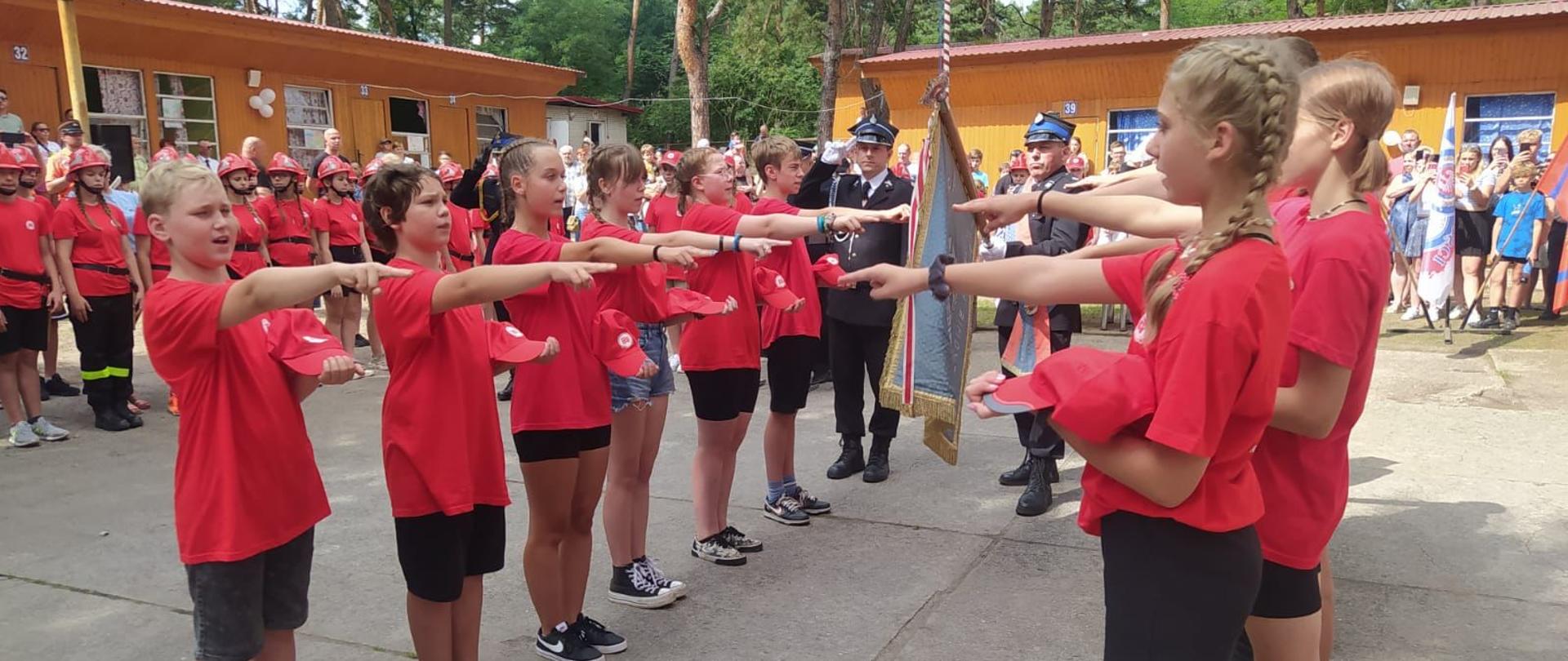 XVI MIĘDZYPOWIATOWY OBÓZ MŁODZIEŻOWYCH DRUŻYN POŻARNICZYCH