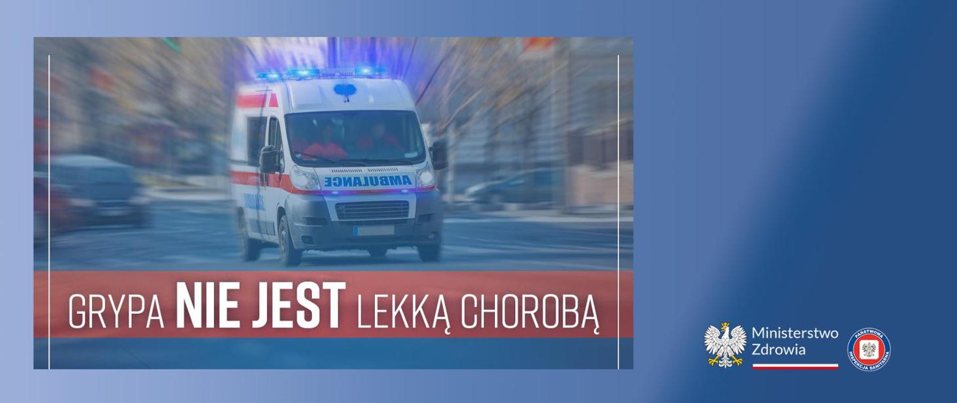 Grypa nie jest lekką chorobą