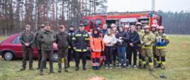 Jest to wspólne zdjęcie uczestników oraz organizatorów ćwiczeń.