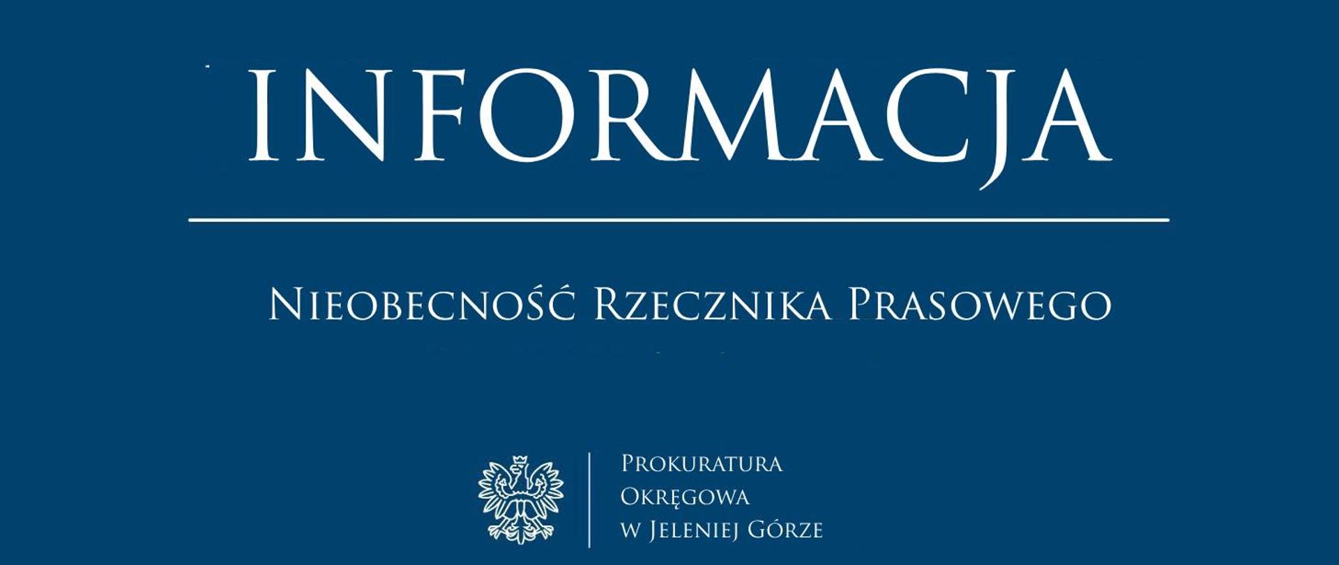 Nieobecność rzecznika prasowego