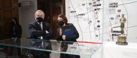 Wicepremier Piotr Gliński zwiedził wystawę „Łódź filmowa” w Muzeum Kinematografii, fot. Danuta Matloch