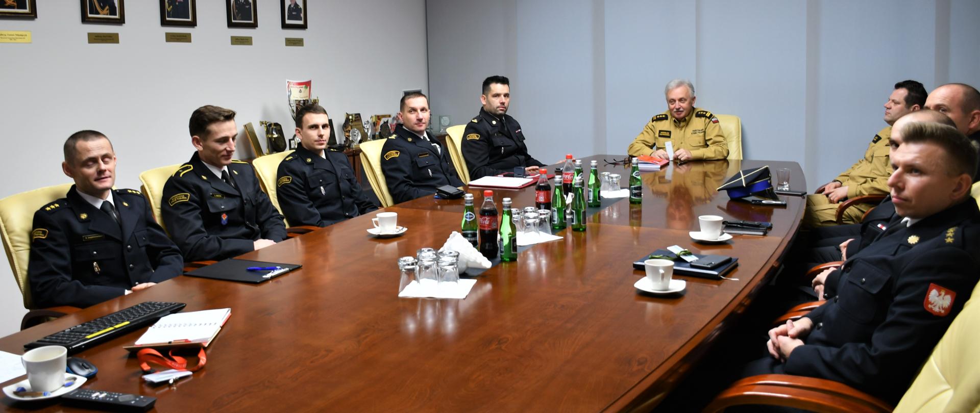 Posiedzenie Rady ds. Kultury Fizycznej przy Mazowieckim Komendancie Wojewódzkim PSP