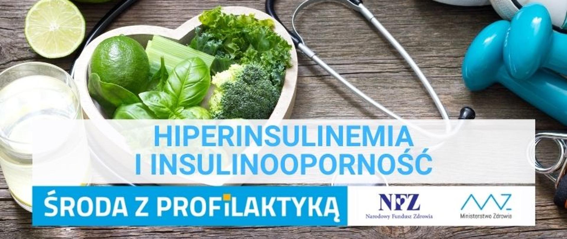 Grafika - insulinooporność i hiperinsulinemia