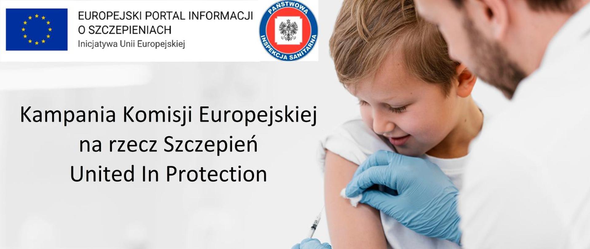 Kampania Komisji Europejskiej na rzecz szczepień United In Protection