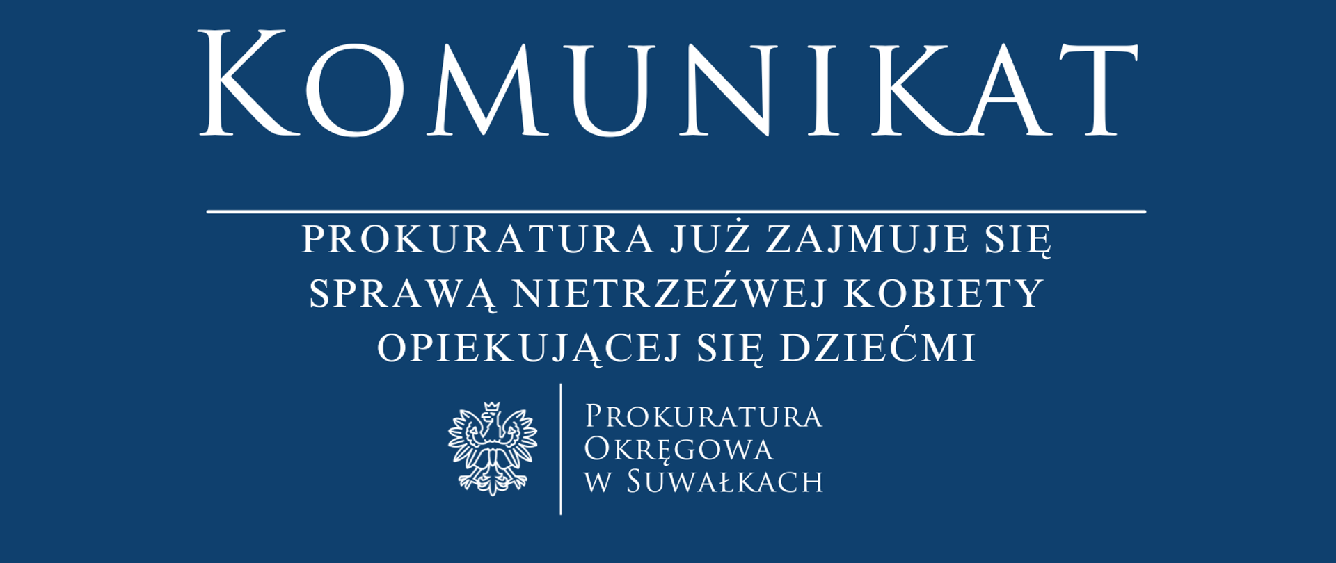 Prokuratura zajęła się sprawą