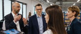 Wizyta premiera Mateusza Morawieckiego w firmie Siltec