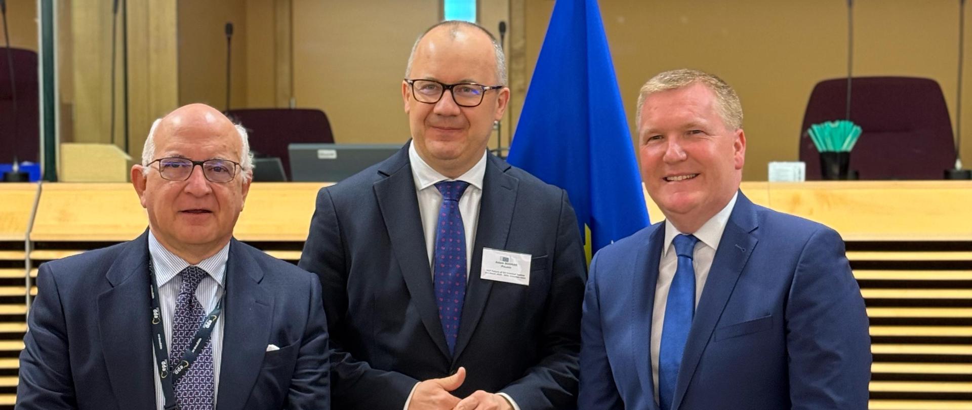 Minister Adam Bodnar przewodniczył debacie w Brukseli 