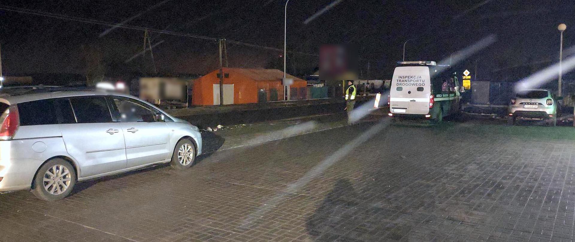 Nocne kontrole przewozu osób w Powidzu