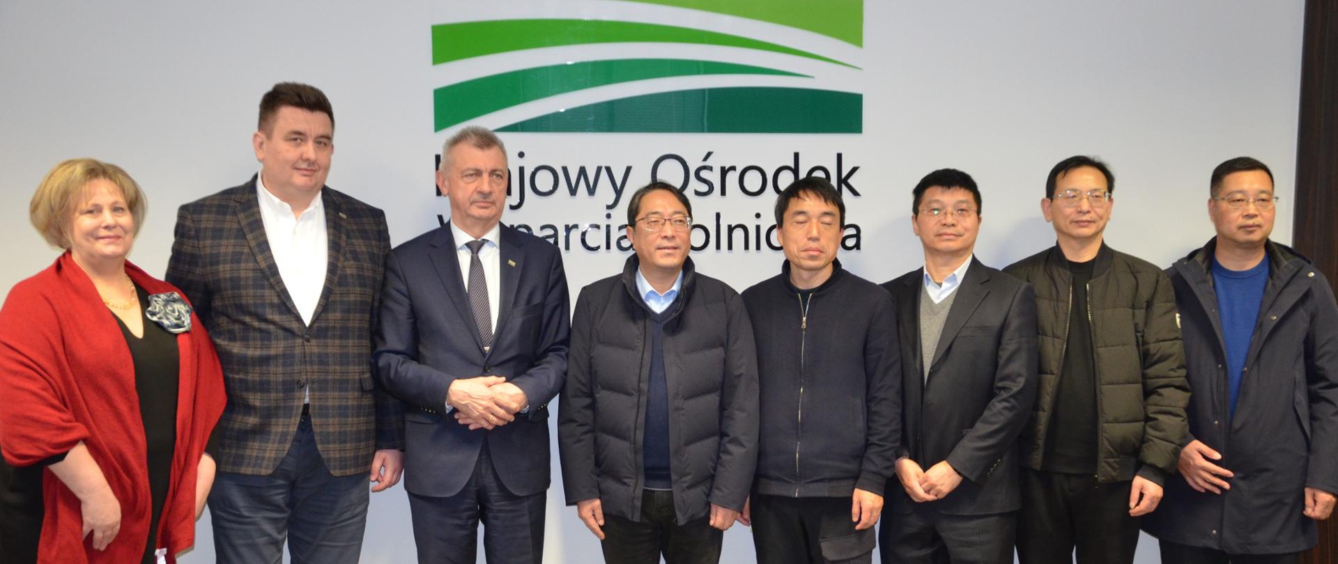 Spotkanie z przedstawicielami administracji miasta Ningbo w siedzibie KOWR