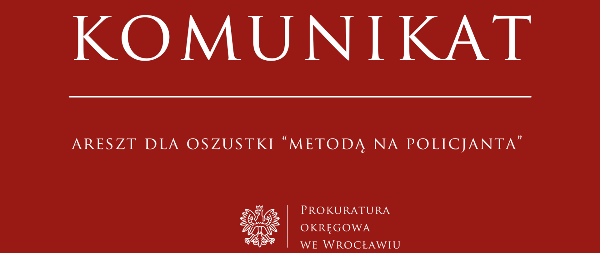 Areszt dla sprawczyni oszustw m.in. metodą „na policjanta”. 