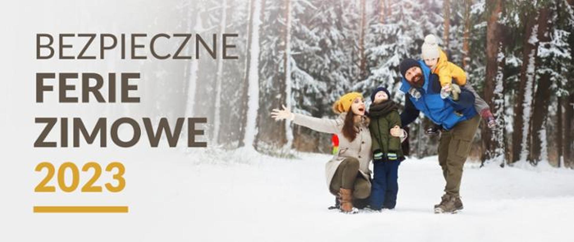 BEZPIECZNE FERIE 2023