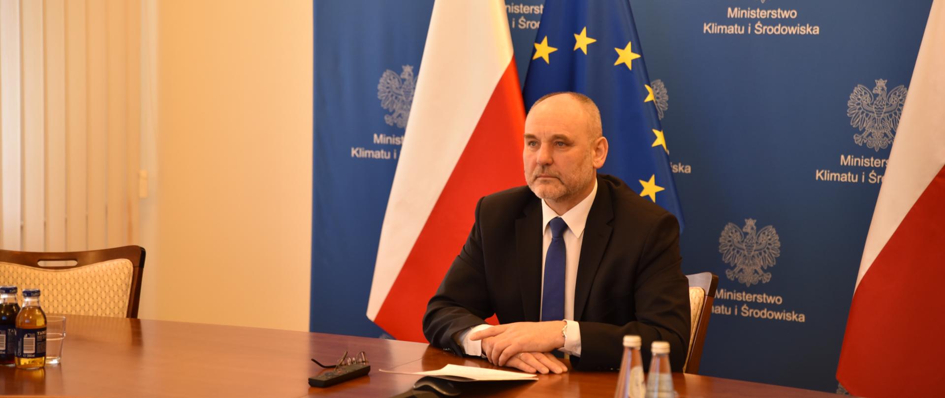 Wiceminister Piotr Dziadzio na 3. Forum Państwowej Służby Hydrogeologicznej