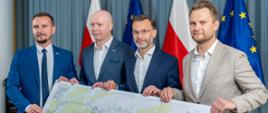Wojewoda podlaski podpisał ZRID (zezwolenie na realizację inwestycji drogowej) umożliwiający rozpoczęcie przebudowy drogi wojewódzkiej łączącej Augustów z Suwałkami