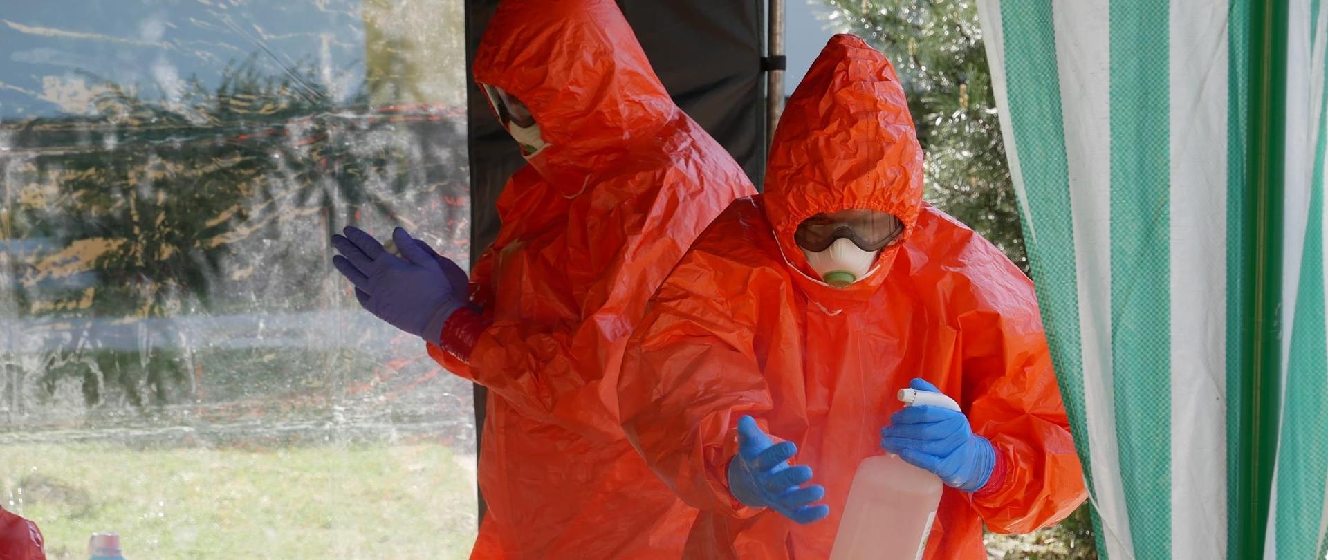 Akcja pobierania wymazów w DPSach i ZOLach