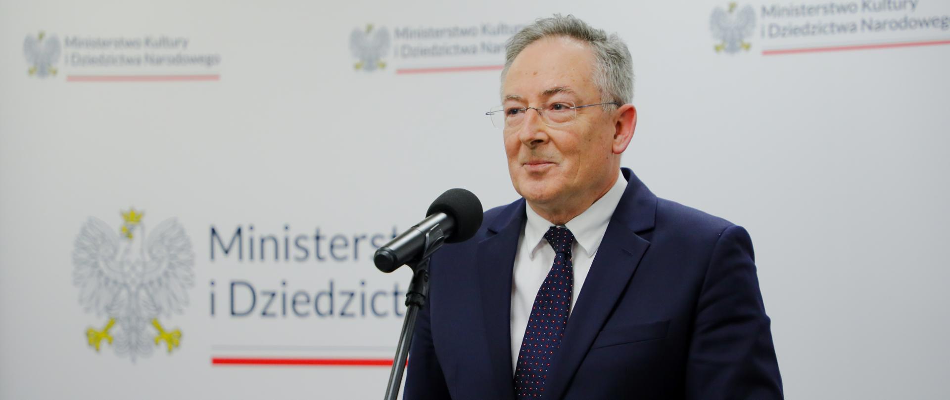 Oświadczenie Ministra Sienkiewicza w sprawie Telewizji Polskiej S.A w likwidacji oraz
Polskiego Radia S.A. w likwidacji, fot. Danuta Matloch
