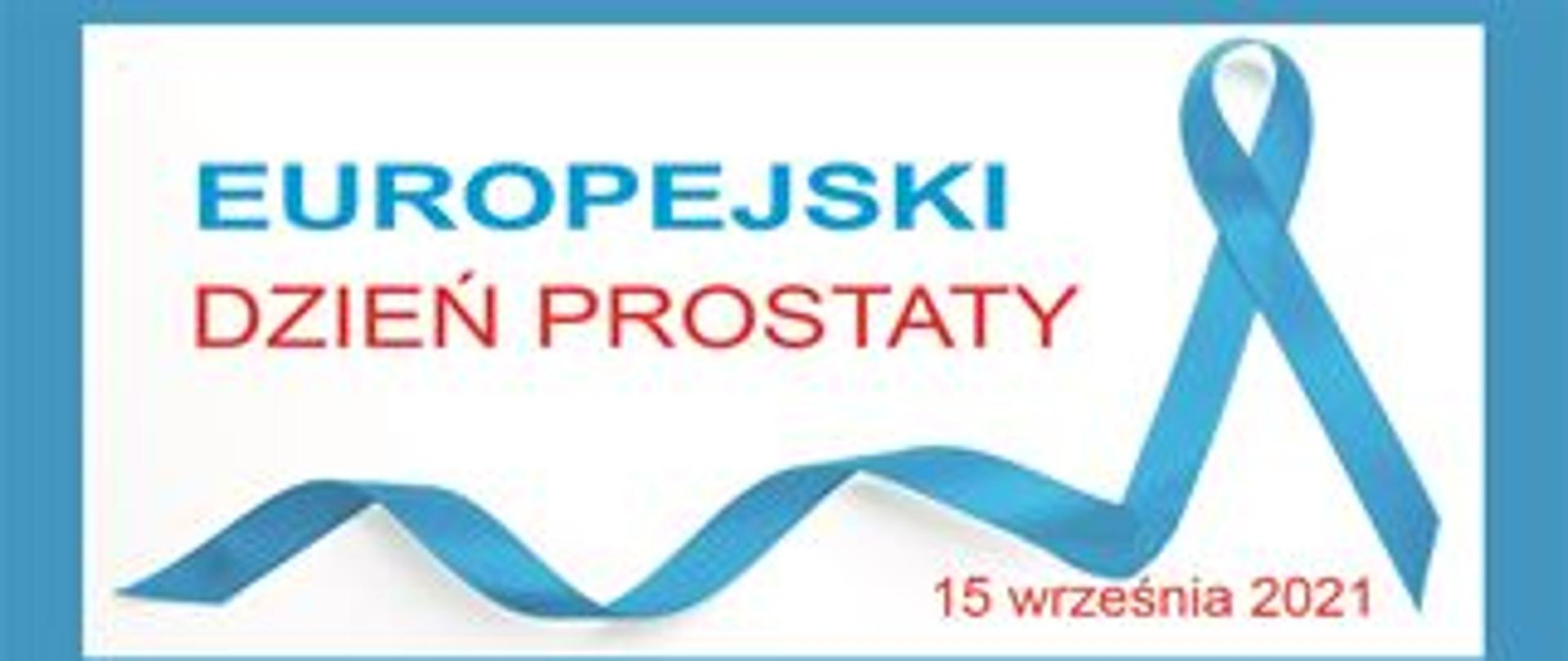 baner promujący EUROPEJSKI DZIEŃ PROSTATY
