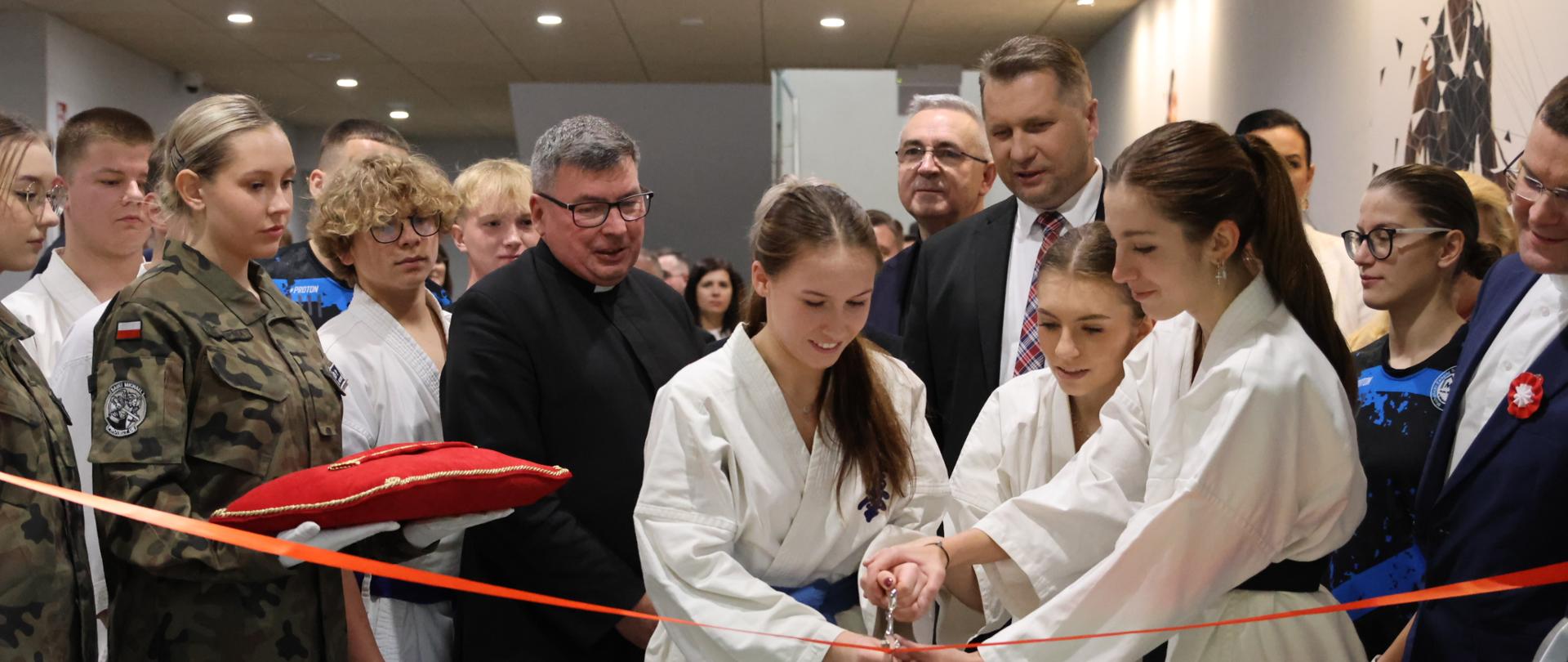 Wizyta szefa MEiN w Michalickim Zespole Szkól Ponadpodstawowych 