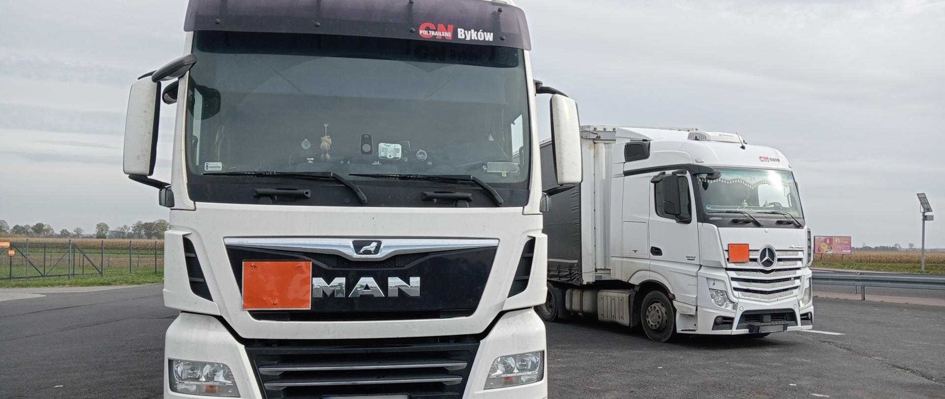 Kontrole skierowane na przewóz towarów niebezpiecznych.