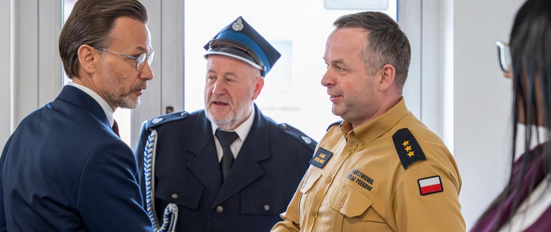 Spotkanie wojewody z samorządowcami z powiatu sejneńskiego na temat OLiOC