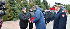 Uroczystość wręczenia promes dla jednostek OSP.