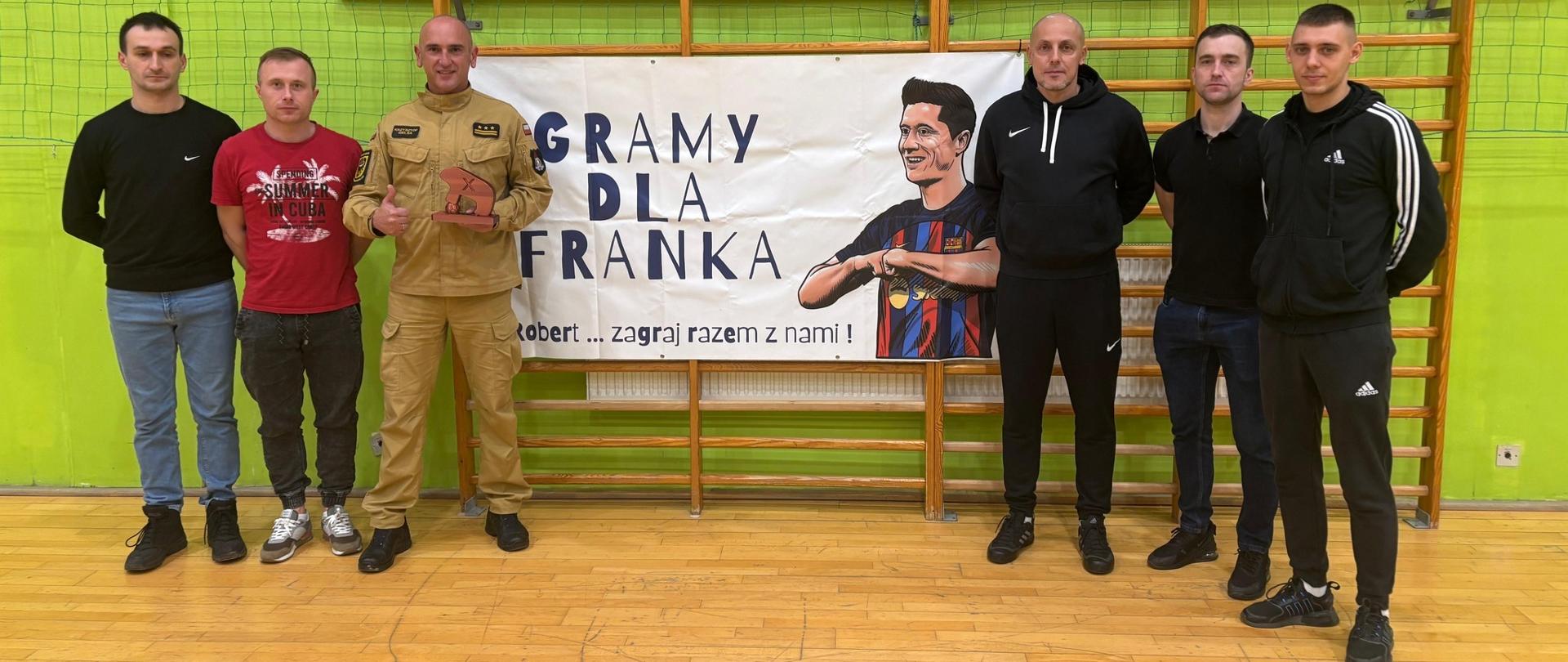 Strażacy PSP Województwa Dolnośląskiego na turnieju charytatywnym „Gramy dla Franka”