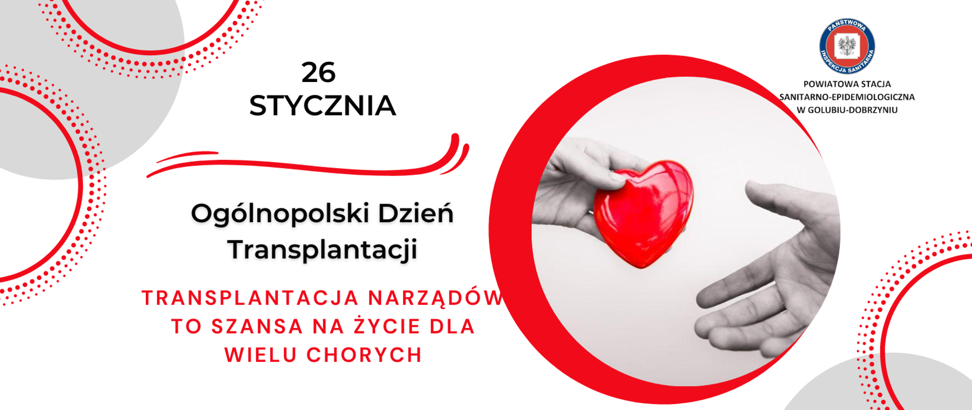 26 stycznia - Ogólnopolski Dzień Transplantacji