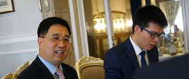 Wiceminister Jarosław Stawiarski i Ambasador Chin Liu Guangyuan